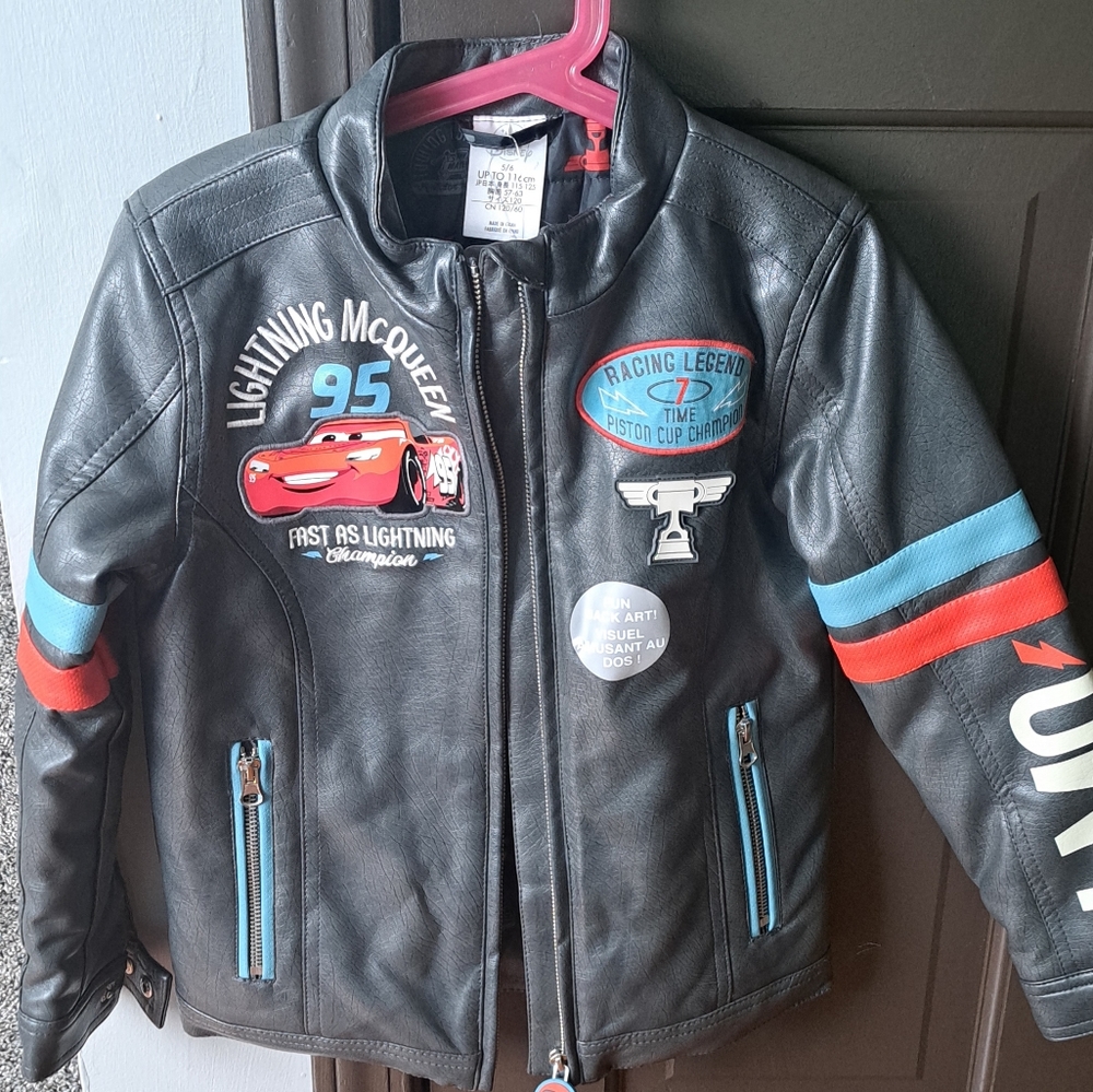 Lightning McQueen kids jacket.